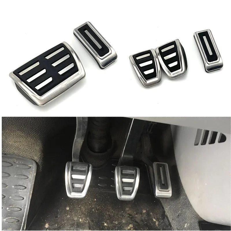 For Volkswagen VW Transporter Multivan T5 T6 Caravelle California Car Styling Accessories Fuel Accelerator Gas Brake Pedal Cover