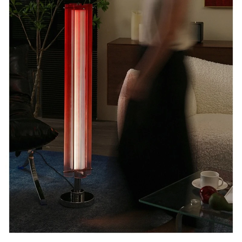 

Four-leaf clover floor lamp, Italian modern minimalist Bauhaus acrylic atmosphere living room bedroom floor lamp