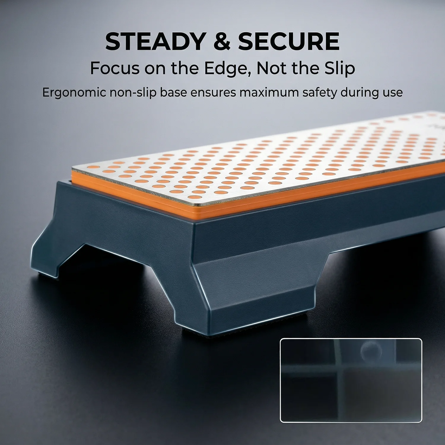 Dual-Sided Diamond Sharpening Stone | Coarse 600 Grit / Fine 1000 Grit | with Box - view 2