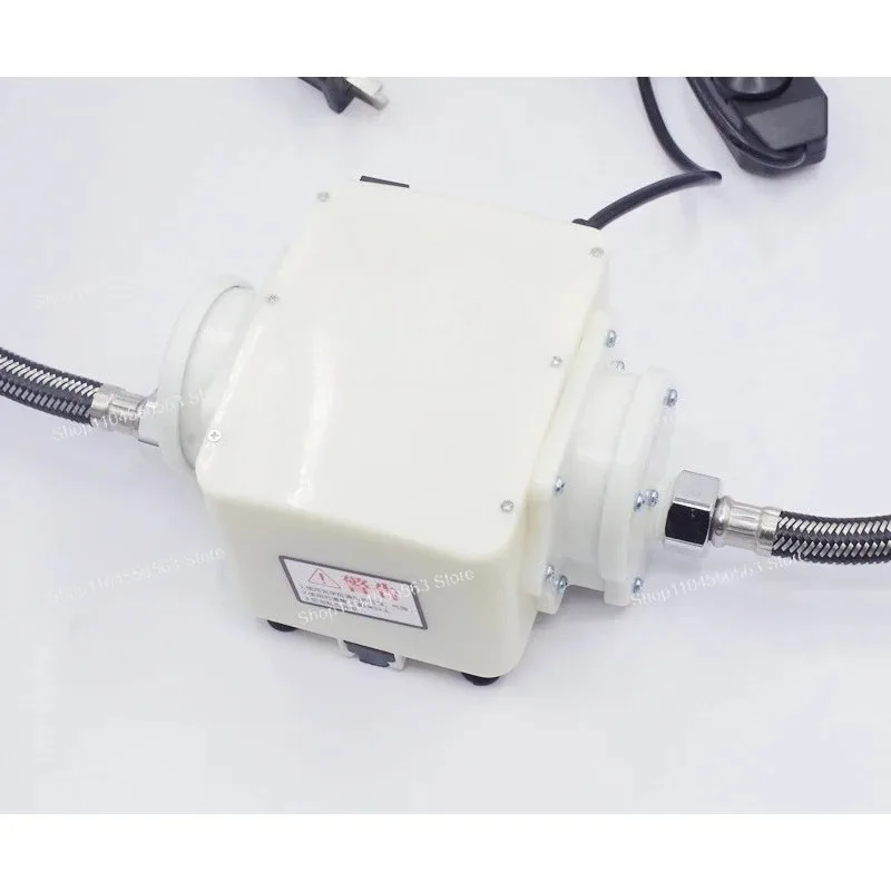 15/20W Thick Copper Mouth Gas Booster Pump, Adjustable Pressure for Natural Gas/Methane, Water Heater Compatible