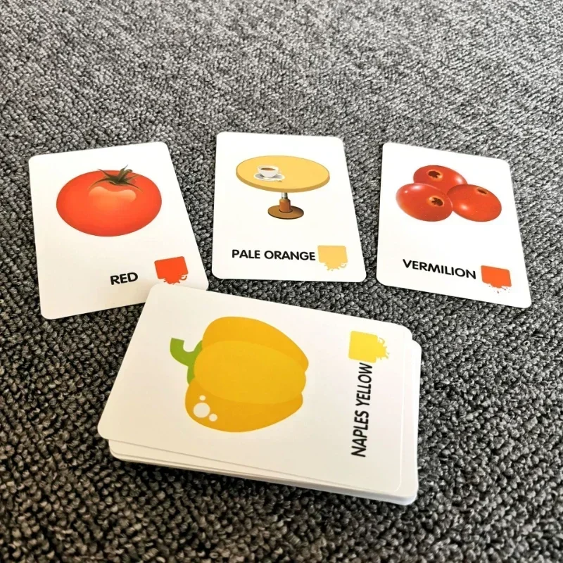 Cartes de jeu léone pour enfant, pièces du corps, animaux, fruits, double face, flash cards Montessori, jouets, cadeaux, 36 pièces