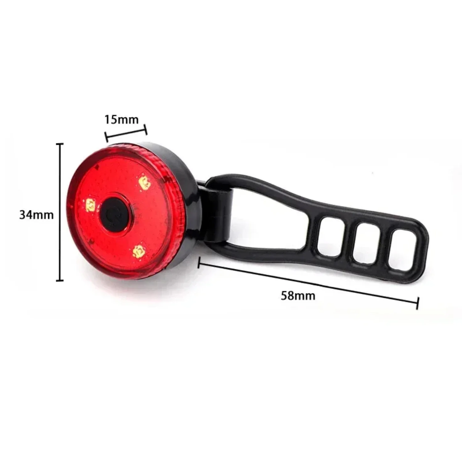 400 Lumens Bicycle Light MTB Bike Night Riding Warning Light Bike Seatpost Taillight Bicycle Rear Light Bicycle Accessories