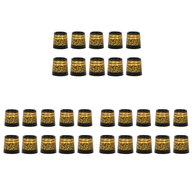 30 szt. Okucia golfowe rozmiar końcówki 0.370 tulejka golfowa do żelazek golfowych wysokiej jakości wały klubowe akcesoria złoto