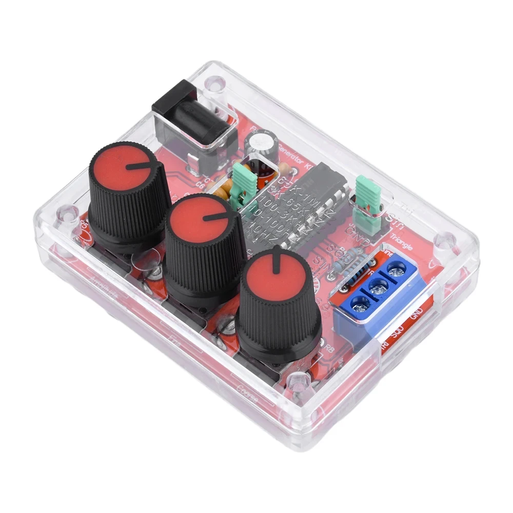 XR2206 High Precision Signal Generator DIY Kit Sine Triangle Square Waves 1Hz 1MHz Frequency Range Adjustable Frequency