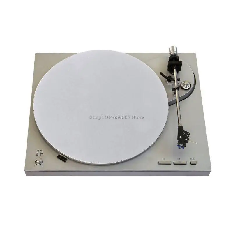 3MM Thick Anti-Static Felt Platter Turntable Mat Anti-Vibration Slipmat Audiophi