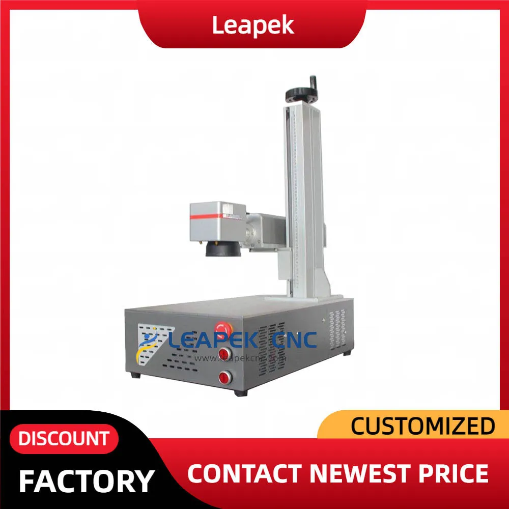 Raycus Max Jpt Mopa 20w 30w 50w 100w Portable Mini Fiber Laser Marking Machine Metal Jewelry Gold Ring Steel Plastic Laser Mark
