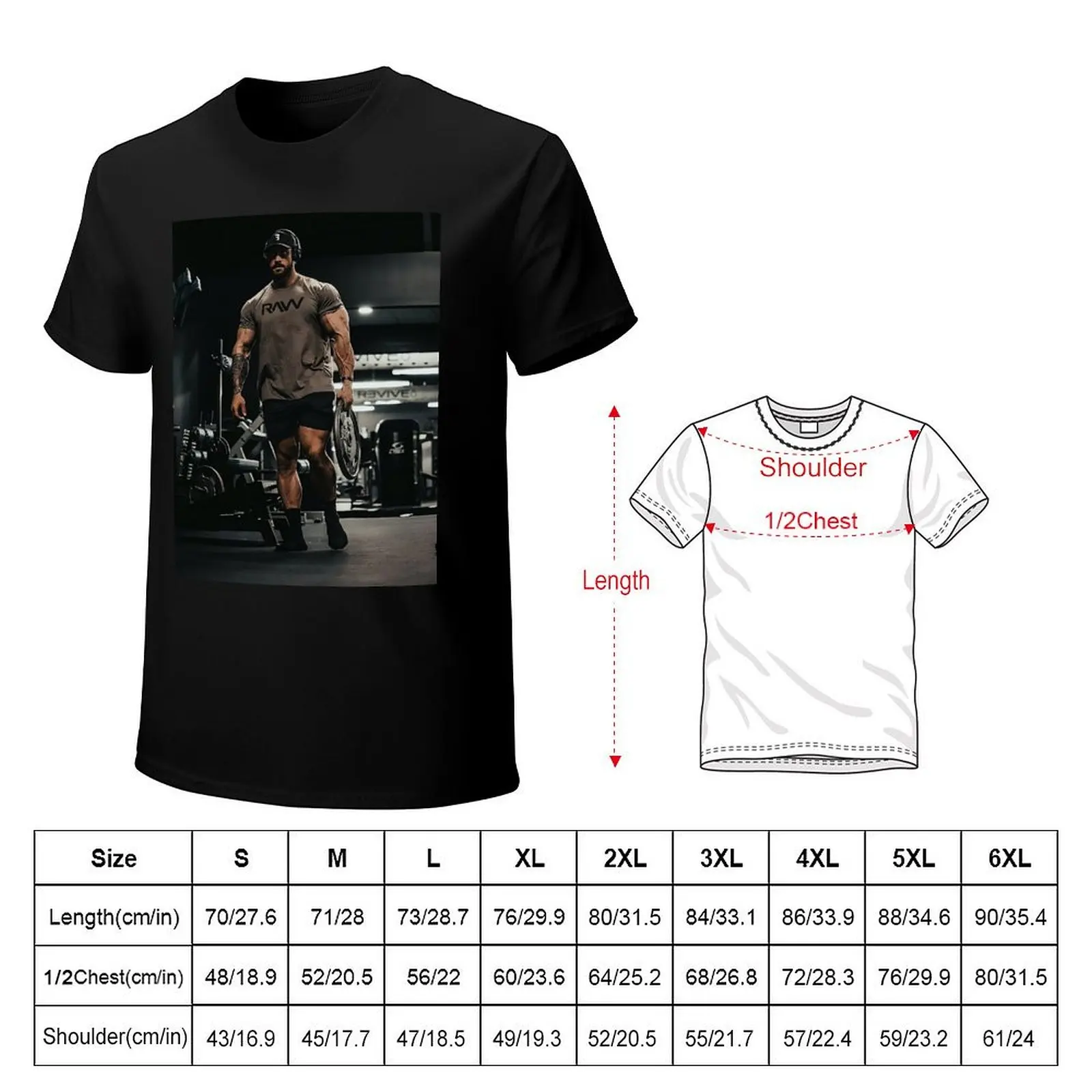 Cbum chris bumstead bodybuilding fitness T-Shirt Sun Protective Outdoor Tee Top