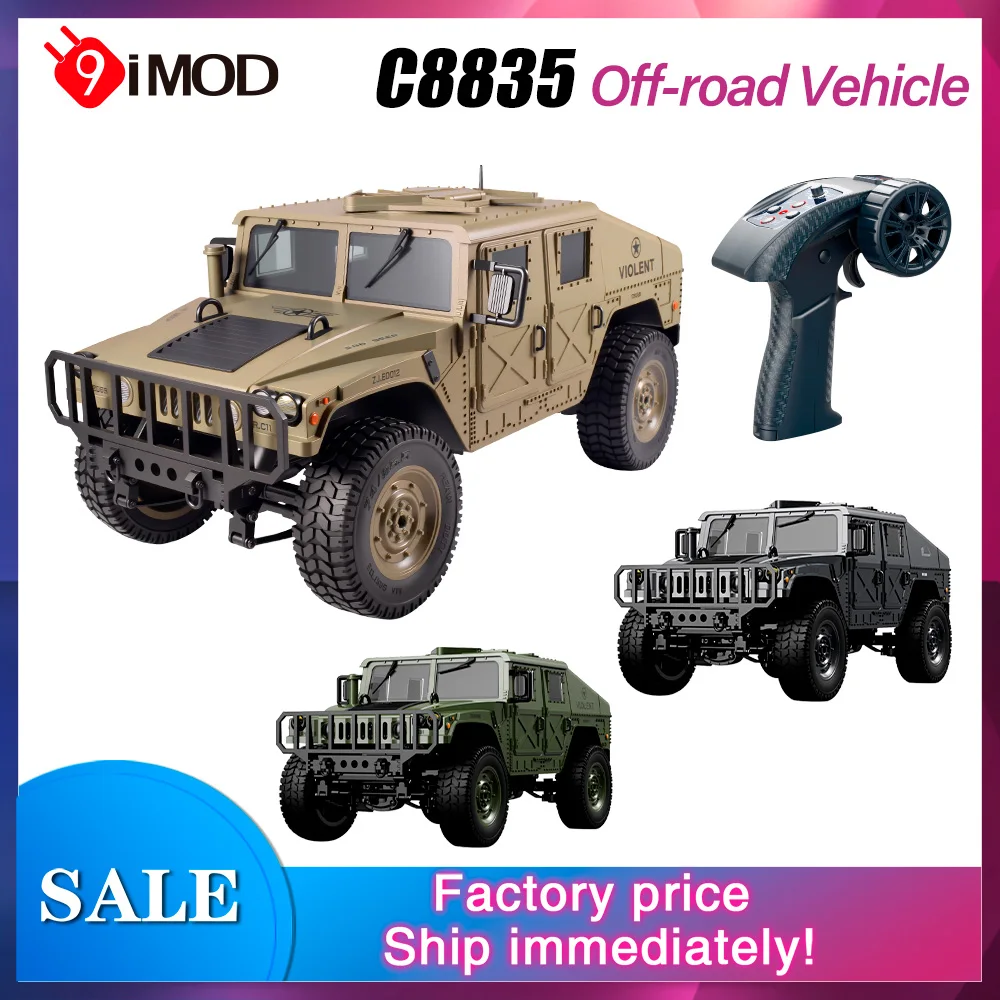 9imod-c8835-rc-voiture-6-km-h-quatre-roues-motrices-24g-voiture-d'escalade-50m-diatance-treuil-et-vehicule-telecommande-en-option