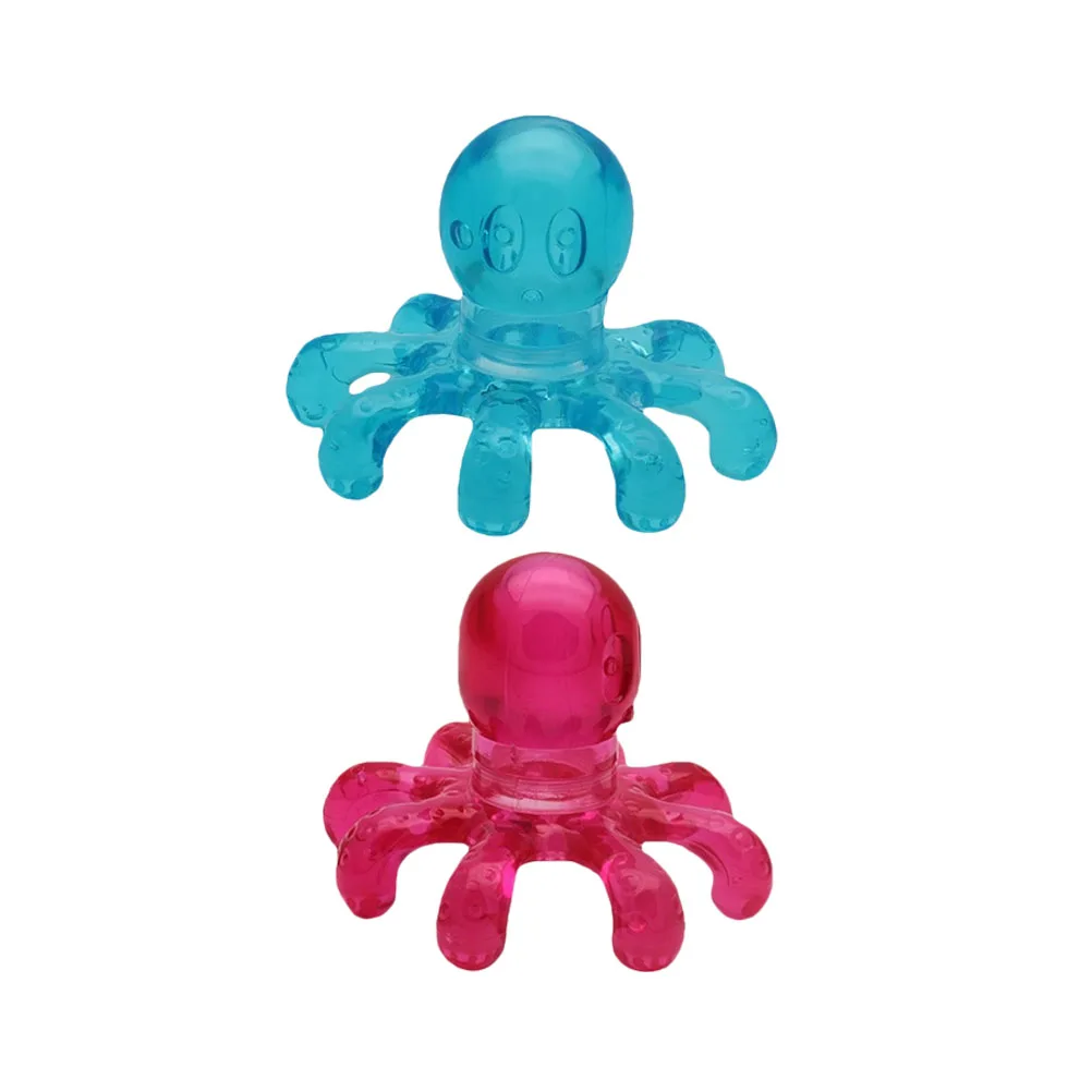 

2 Pcs Massage Octopus Premium Plastic Scalp Massager Shampoo Kit Deep Hair Tools Head Accessory Blood Circulation