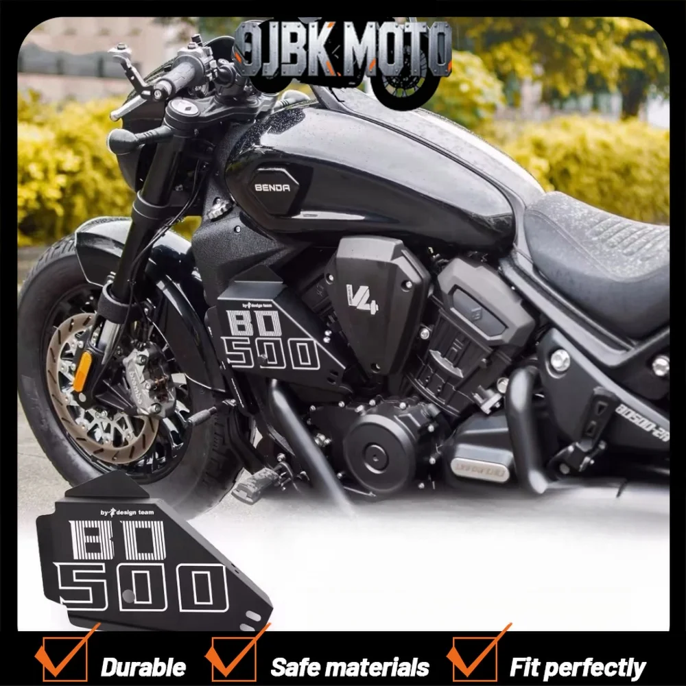 【Perfect fit】FOR BENDA Dark Flag 500 Motorcycle Modification: Air Shield to Reduce Leg Temperature; Heat Dissipation Plate