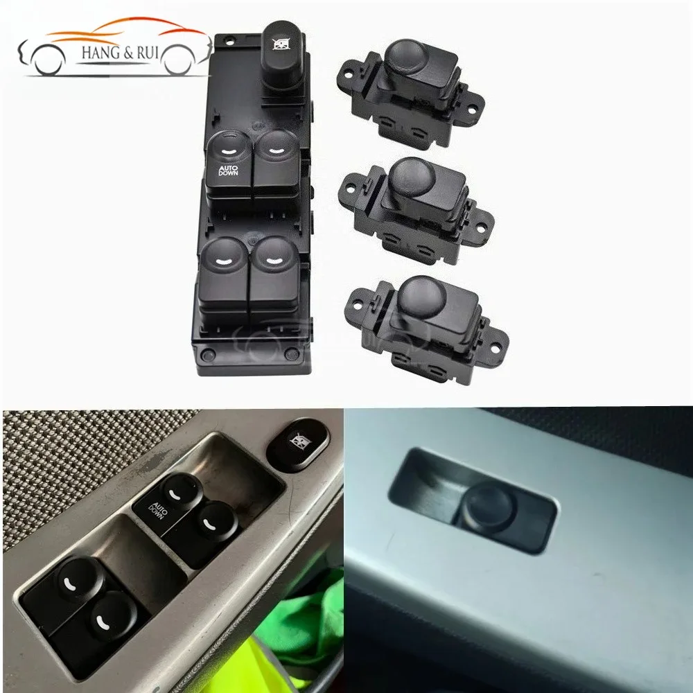 93581-1R000 93570-1R101 Power Master Window Switch For Hyundai 2011-2017 Accent Solaris 935701R101 93580-1R000 935801R000