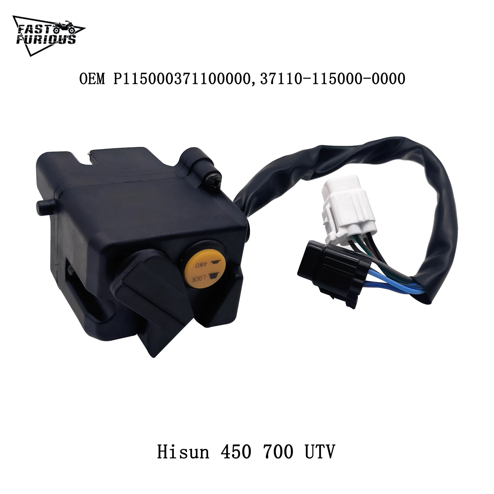 

Переключатель привода OEM P115000371100000, 37110-115000-0000 для Hisun HS 400 700 UTV