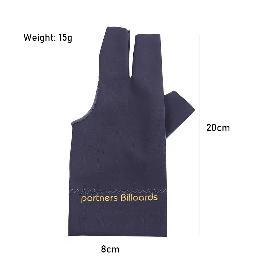 قفاز غير قابل للانزلاق لعبة الطاولة ملحقات البلياردو قفازات البلياردو قفازات البلياردو قفازات منفصلة الاصبع قفاز ثلاث أصابع