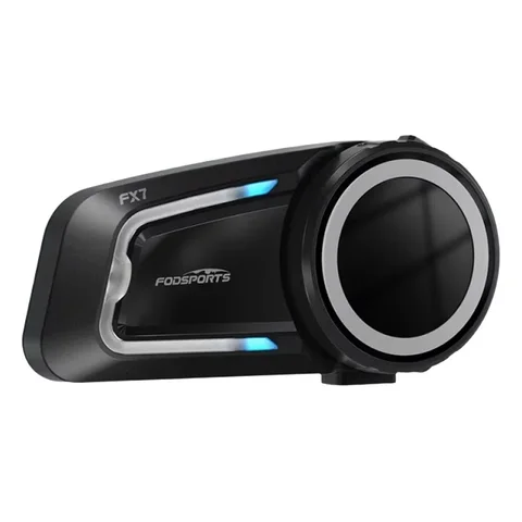 Fodsports FX7 Mesh Мотоциклетный домофон Bluetooth-гарнитура для шлема,Поддержка подключения через приложение