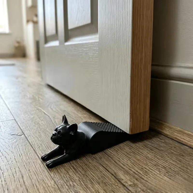 Cute Dog-Shaped Door Stopper & Door Wedge - Non-Slip Door Stopper Suitable for Living Room, Bedroom, Under Door Barrier