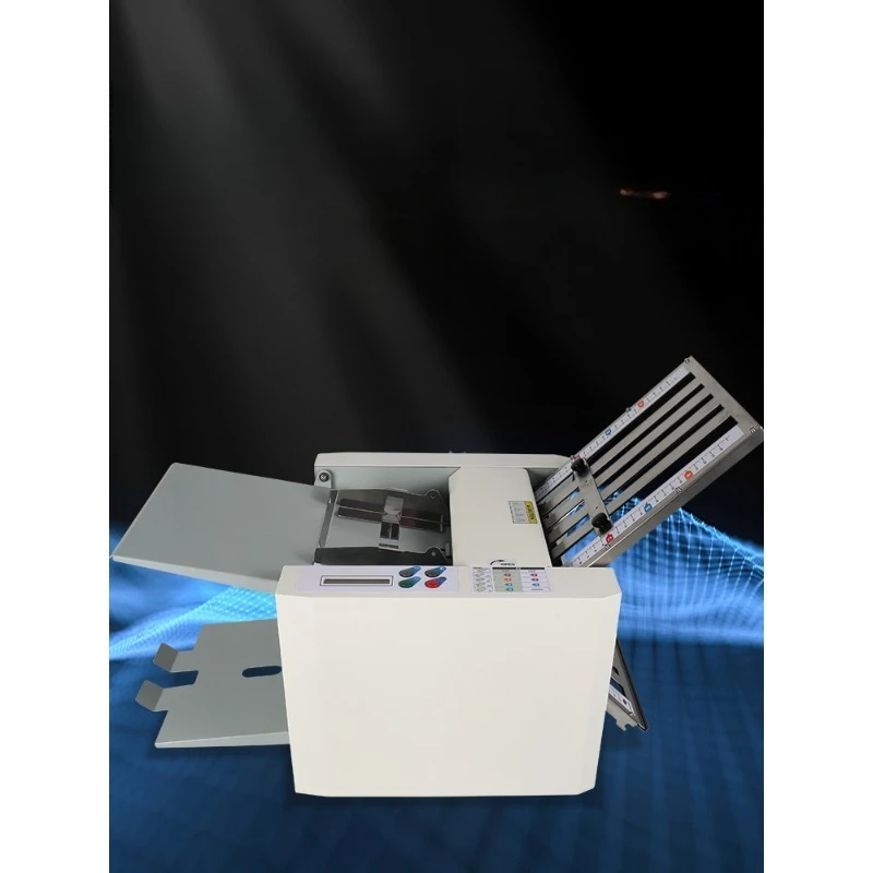 High-speed automatic folding machine Automatic feeding A4 stacking machine Electric booklet folding machine