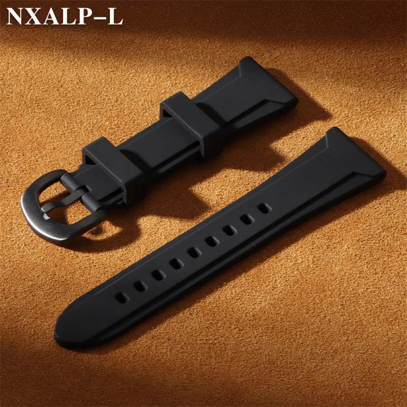 الرجال الرياضة حزام الساعات لينة ساعات سيليكون الفرقة 22 مللي متر 24 مللي متر 26 مللي متر سوار ساعة اكسسوارات ساعة ذكية استبدال معصمه