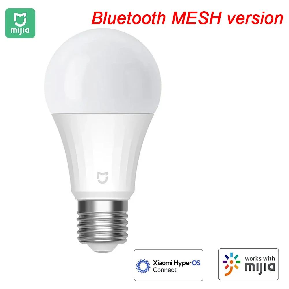 Mijia LED Bulb Bluetooth MESH Version 5W 2700-6500K Color Temperature E27 Smart Bulb 220V Night Light Work with Mi Home APP