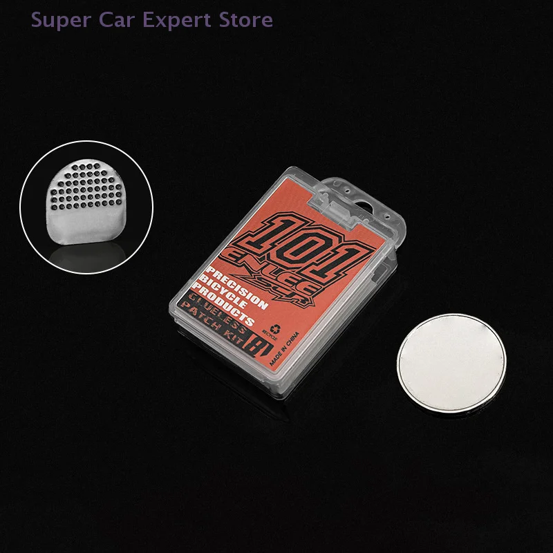 

8pcs Self-Adhesive Bicycle Tyre Repair Patches Cycling Maintenance Accessories - Easy Apply Tire Fix for Bicycles