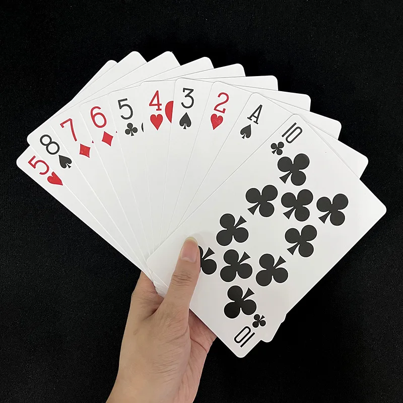 Jumbo Card Prediction Magic Tricks Predict the Selected Card Magia Props Close up Illusions Gimmicks Mentalism Mind Read Trick