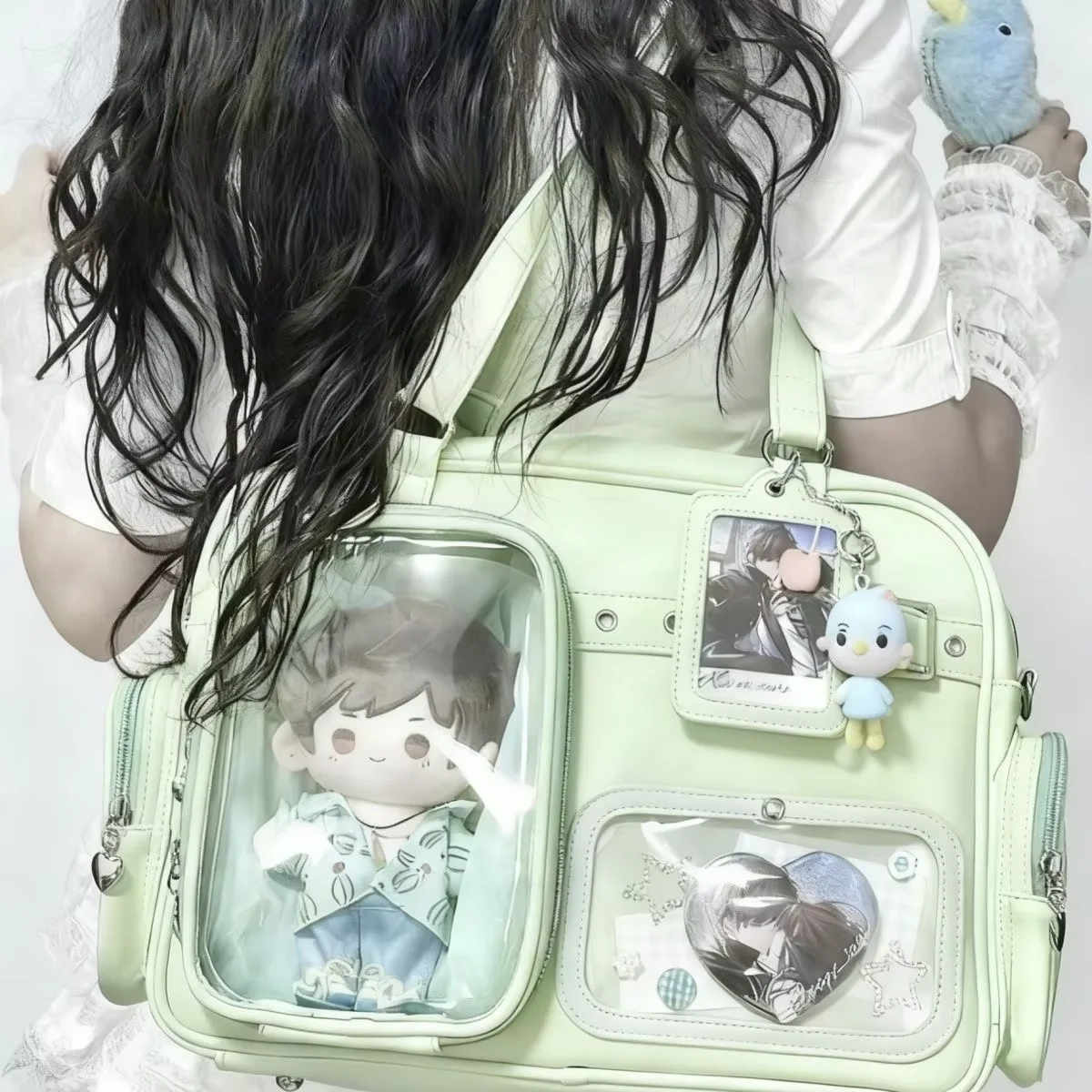 Y2K New Cute Ita Bag Concert Large Capacity Backpack Lolita Girl 