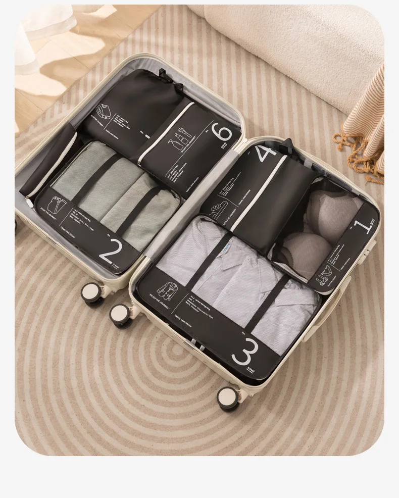 

Travel Garment Separation Pouches New Cross Border Luggage Organizer Bags For Clothes And Underwear Business Trip Use