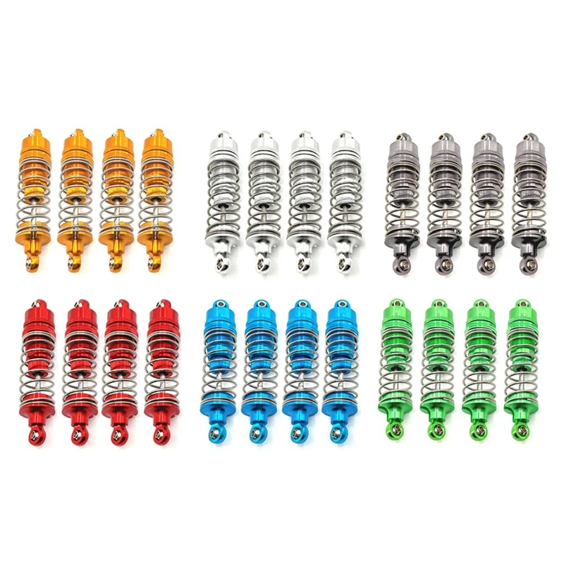 

1 комплект, металлический амортизатор масла для Wltoys 104016 104018 1/10 RC