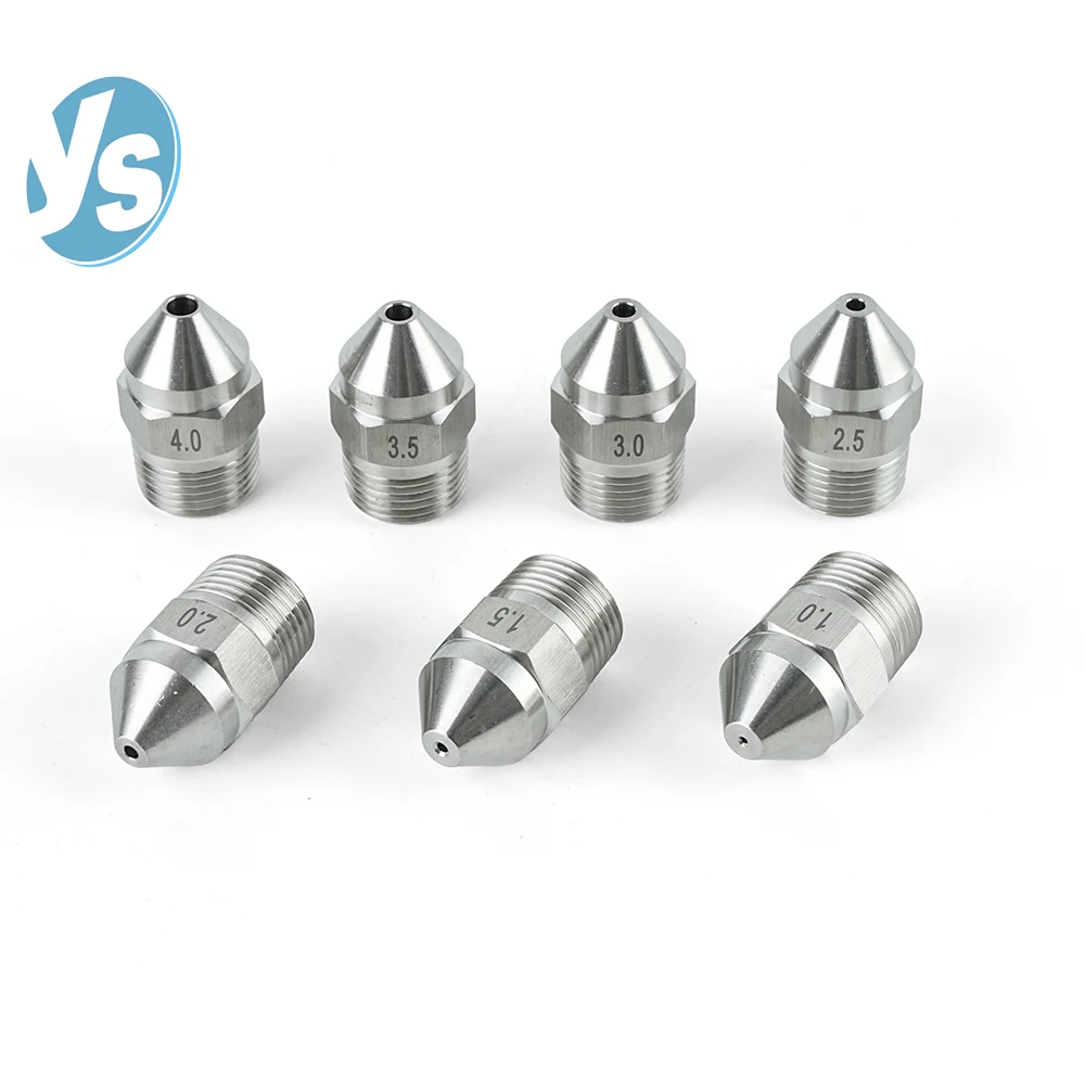 High Pressure Straight Jet Washing Nozzle Sharp Water Column Car Washing & Floor Platform Cleaning Nozzle