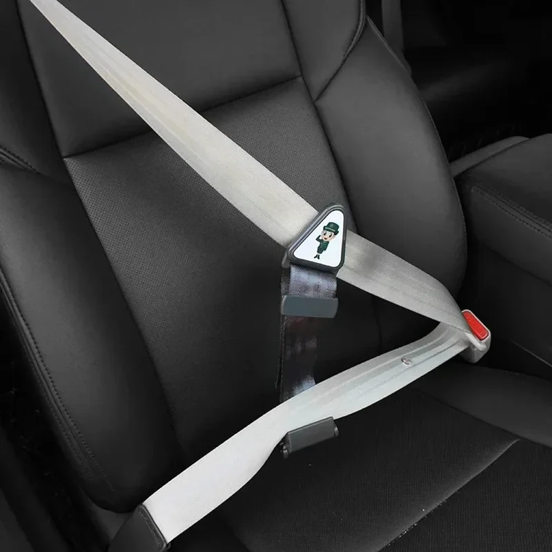 1-6Pcs Safety Belt Adjustment Fixator Universal Children Safety Seat Belt Buckle Baby Safety Belt Limiter Shoulder Strap