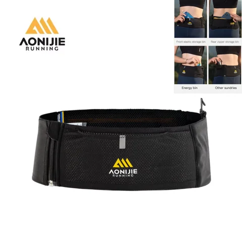 AONIJIE W8122 다기능 Ourdoor 스포츠 지퍼 러닝 허리 팩 경량 여행 패니 포켓 키 지갑에 적합