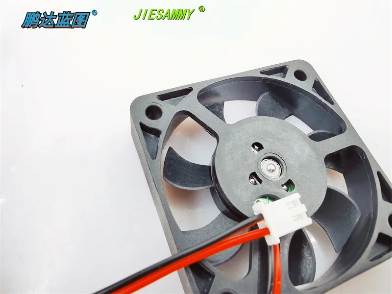 Brand-new JIESAMMY double-ball 5010 high-to-high-air-volume 24V, 12V and 5V battery 5CM cooling fan50*50*10MM