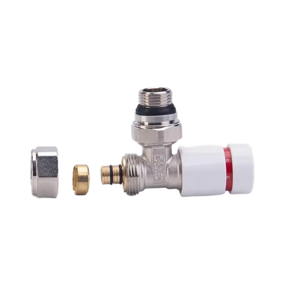 DN15 Water Valve Brass Angle Valve For Comfortable Space Robust Brass Material Hard Sealed Structure 1.6MPa Pressure Rating