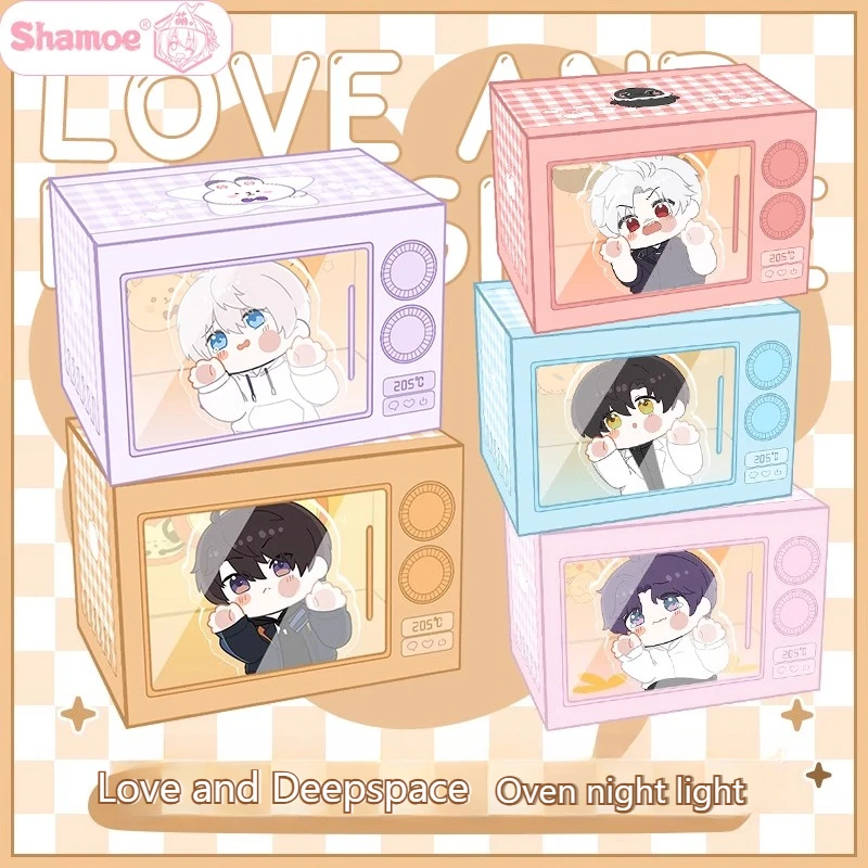Love and Deepspace Sylus Rafayel Xavier Zayne Caleb  Anime Same Person Surroundings Cute Cartoon Oven Night Light Gift