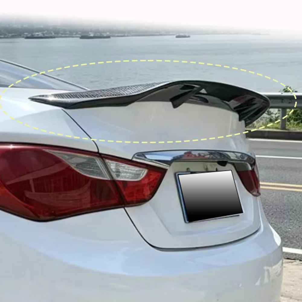 Suitable for Sonata 8th generation 11-15 sedan spoilers, mudguards, rear exterior components, and rear spoilers
