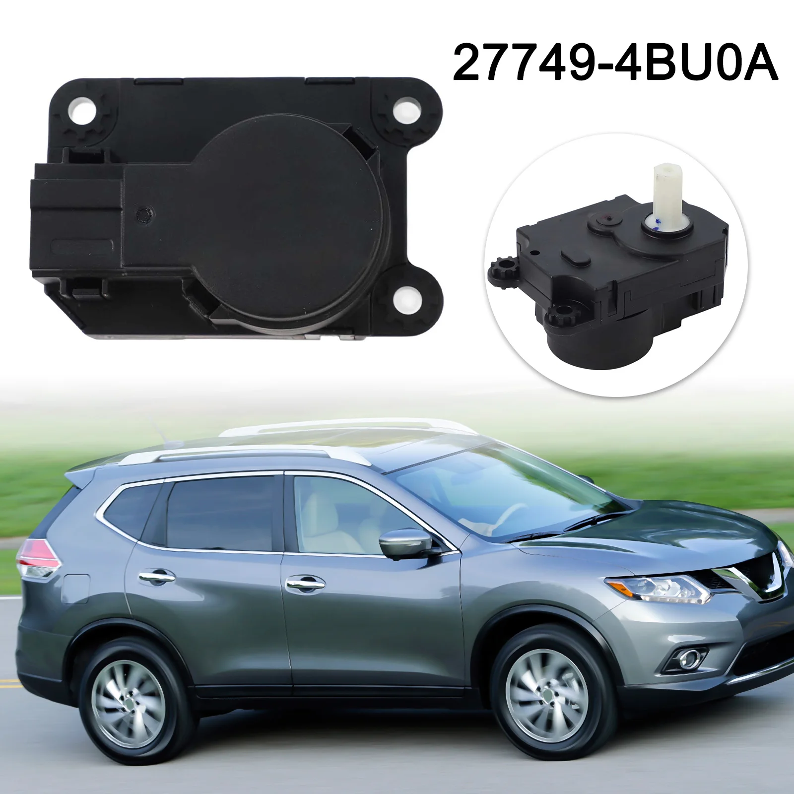 

2014-2019 Fit As Shown In The Picture Door Actuator ABS Material Black Color Easy Installation Non-deformation