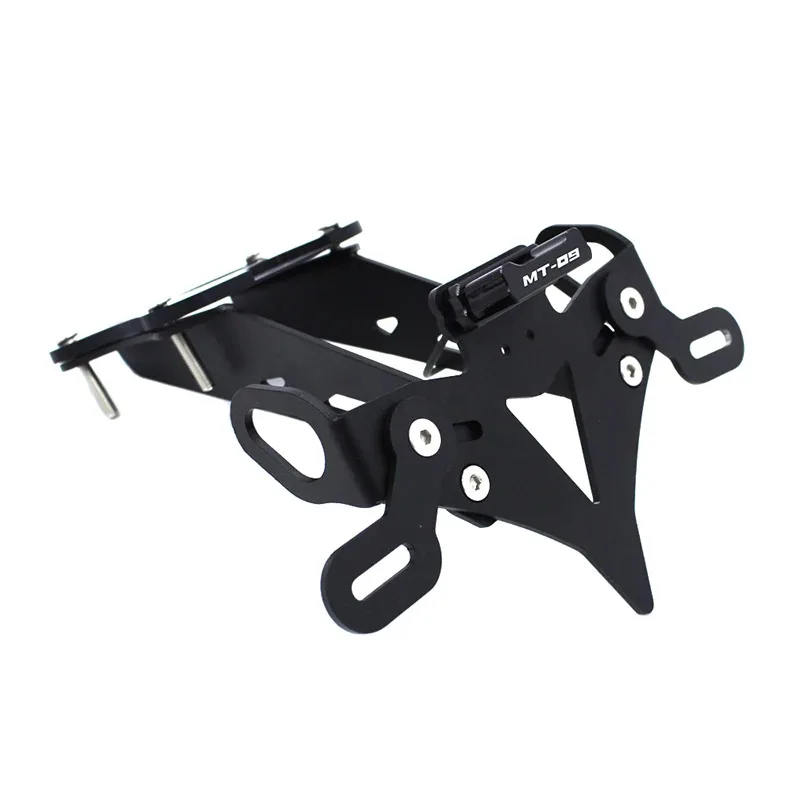 MT09 License Plate Holder LED Light For YAMAHA MT 09 MT-09 2021-2022 Motorcycle Rear Tail Tidy Fender Eliminator Kit Accessories
