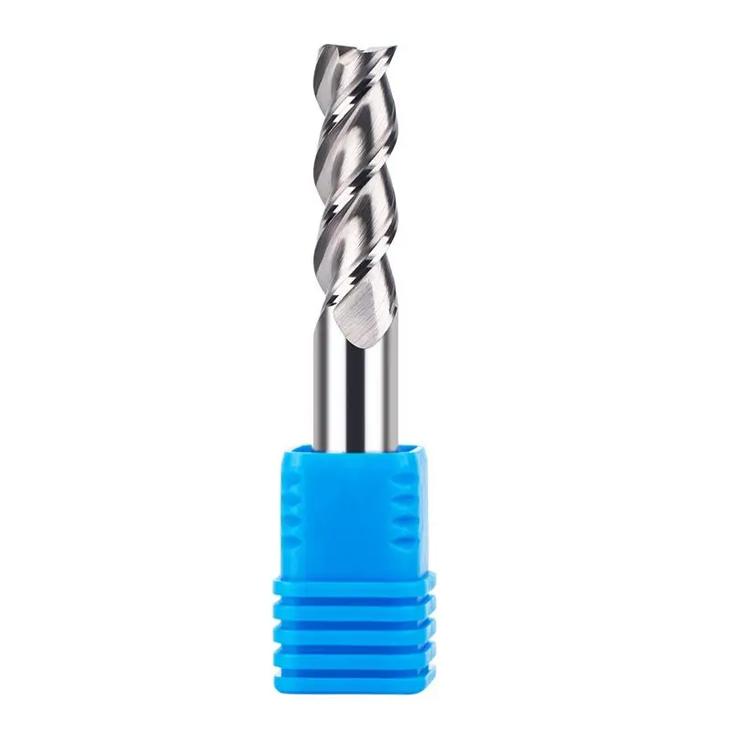 

High light non-standard end mills D1.1-D6.5mm 55 degree spiral CNC milling cutter for aluminum