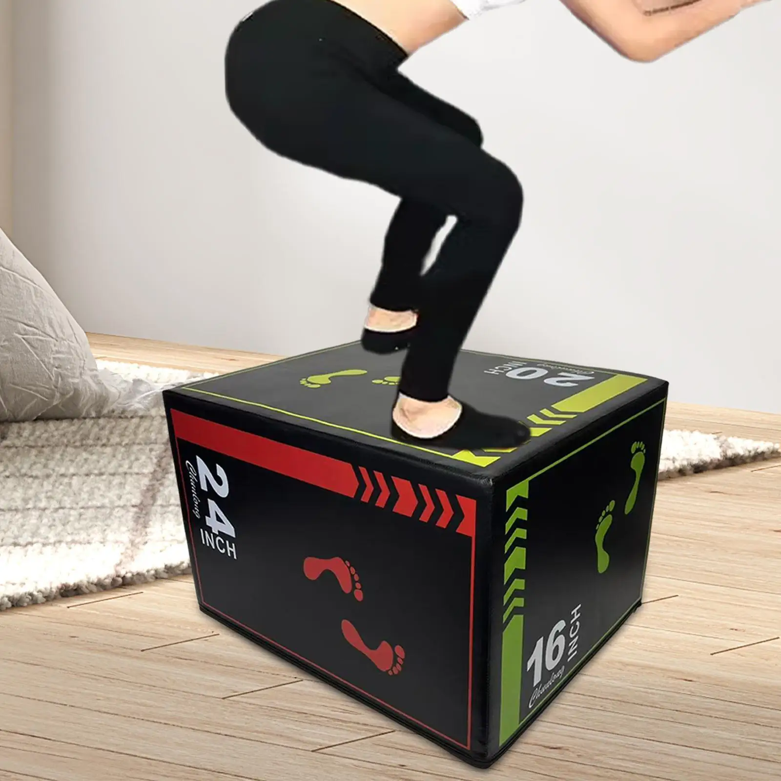 Jump Box Jumping Agility Box Step up Box for Exercise Workout Conditioning