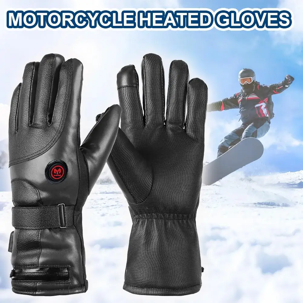 

НОВЫЕ перчатки с подогревом, грелки для рук, электрические термоперчатки, водонепроницаемые перчатки для езды на велосипеде на открытом воздухе, велосипед, сноуборд, лыжный мотоцикл, Wi G4D9