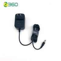 Original Charger Power Adapter With EU Plug For 360 C50 Robot Vacuum Cleaner Replacement Accessories