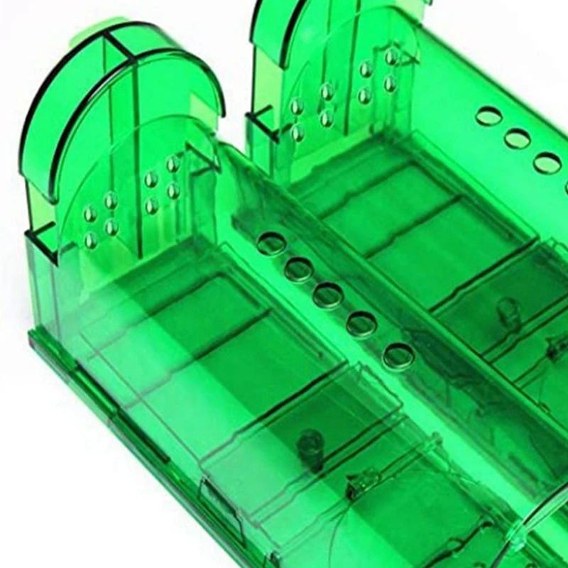 Transparent Mouse Trap Mice Live Catcher Reusable Small Animals Cage Durable Easy Install Easy To Use