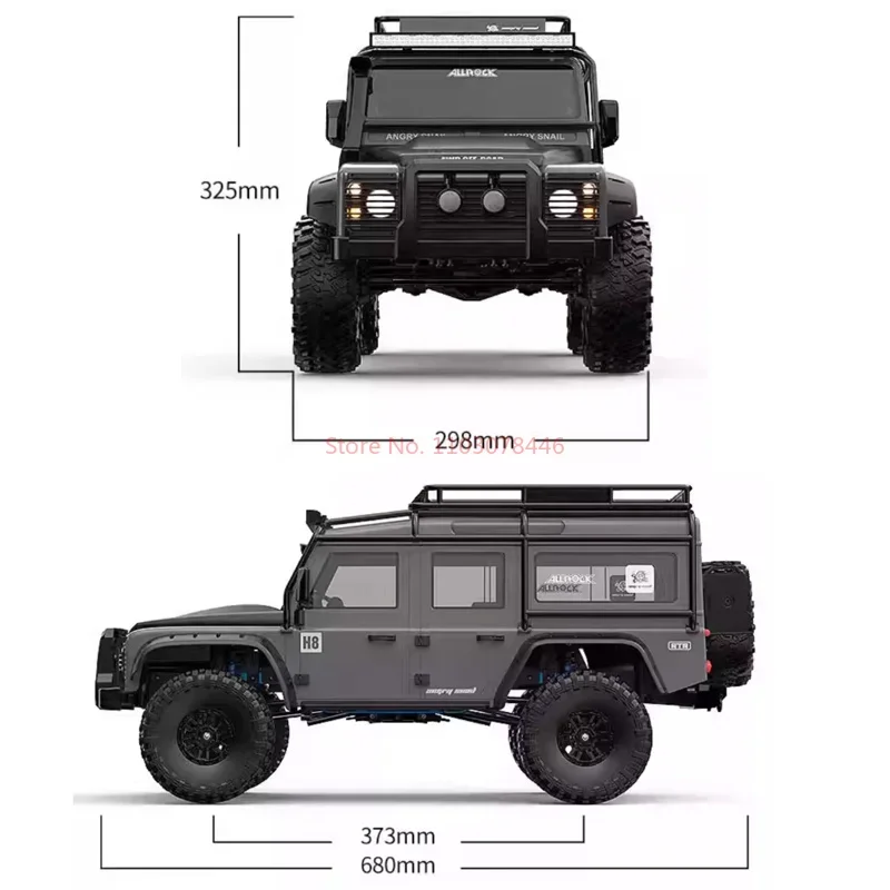 MJX 1/8 H8H RC samochód bezszczotkowy 4WD symulacja szybki terenowy zamek różnicowy wysoki i niski zakres zdalnie sterowany samochód zabawka dla