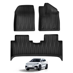 for BYD ATTO3/ATTO 3 YUAN PLUS (not fit atto3 evo) Car Floor Mats Cargo Liner Trunk Pad TPE 3D Odorless Tray Protection BLACK