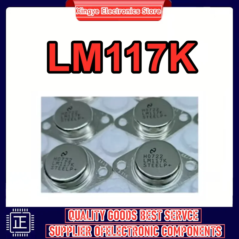 

5PCS LM117 LM117K TO-3 Three-terminal voltage regulator