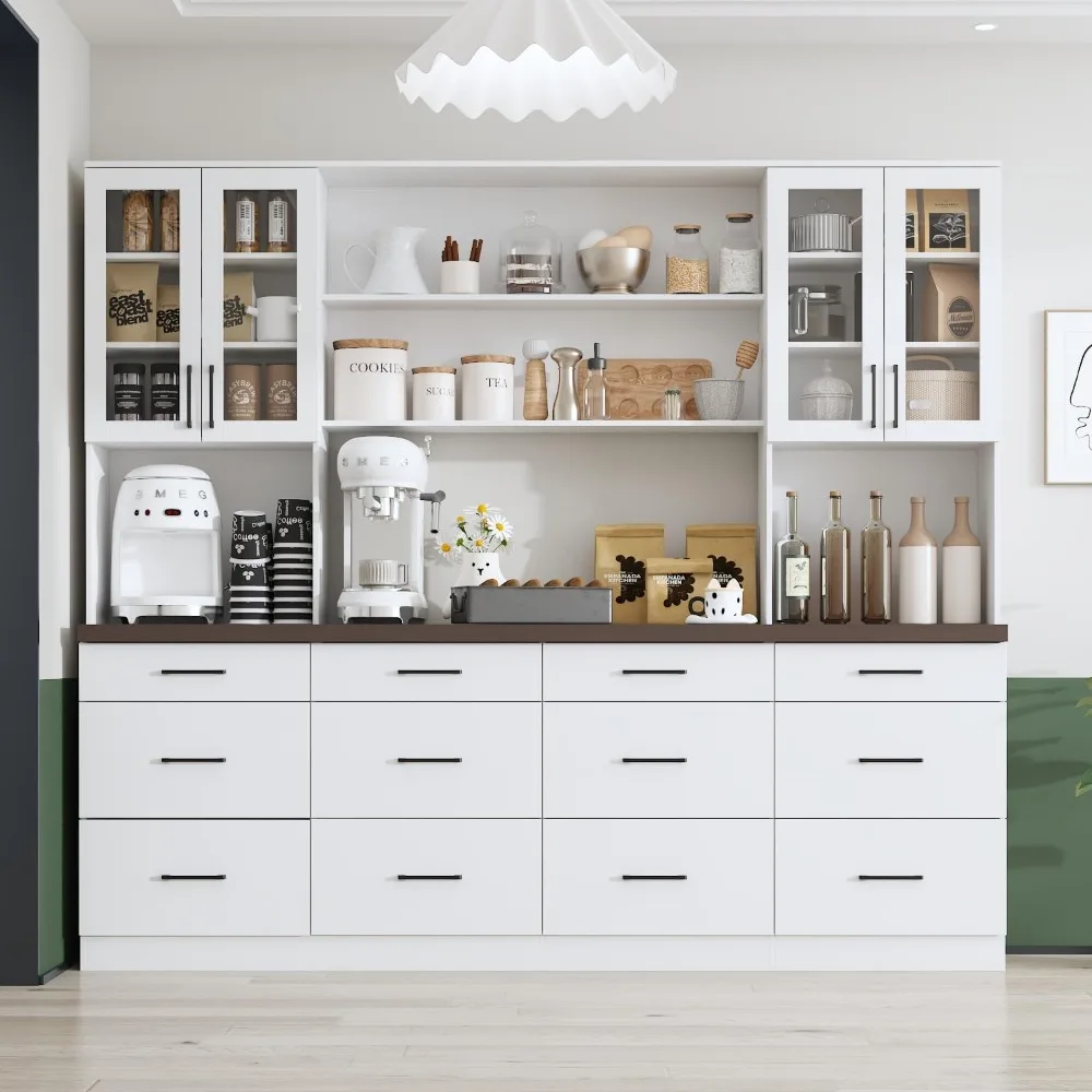 

Kitchen Pantry with Countertop,for Kitchen Dining Room