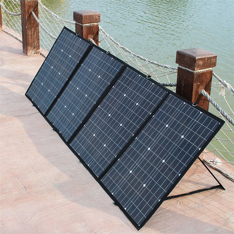 Solar Panel System 200W 300W Solar Panel Price Lightweight Solar Energy Products Portable Foldable Waterproof Photovoltaic