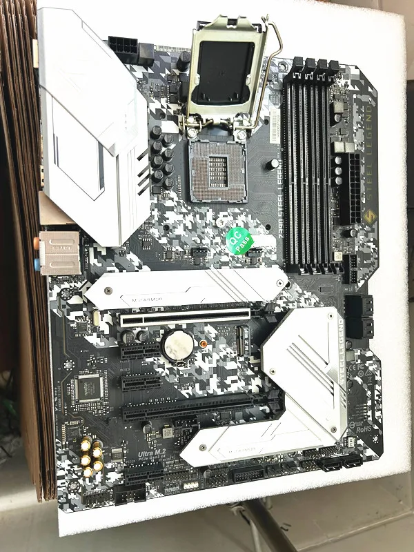 

FOR Asrock Z390 Steel Legend Motherboard LGA 1151 Z390 Motherboard 2×M.2 ATX support 8TH 9TH CPU