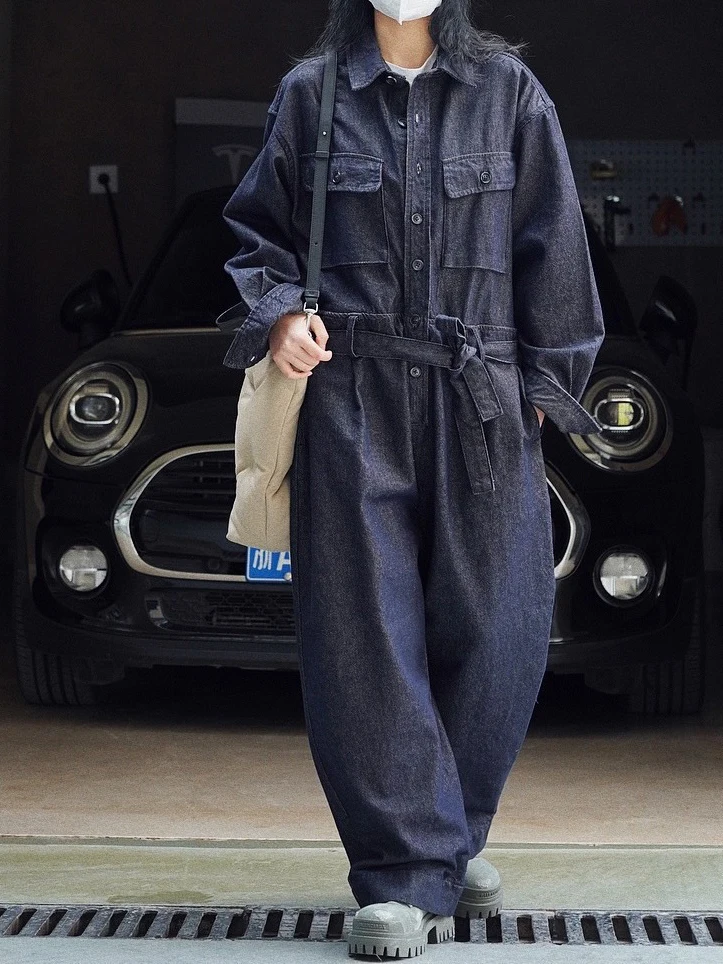 

Новые женские джинсовые комбинезоны Island Street Sle Workwear: длинные брюки для работы и повседневной носки, со средней талией, из прочной ткани