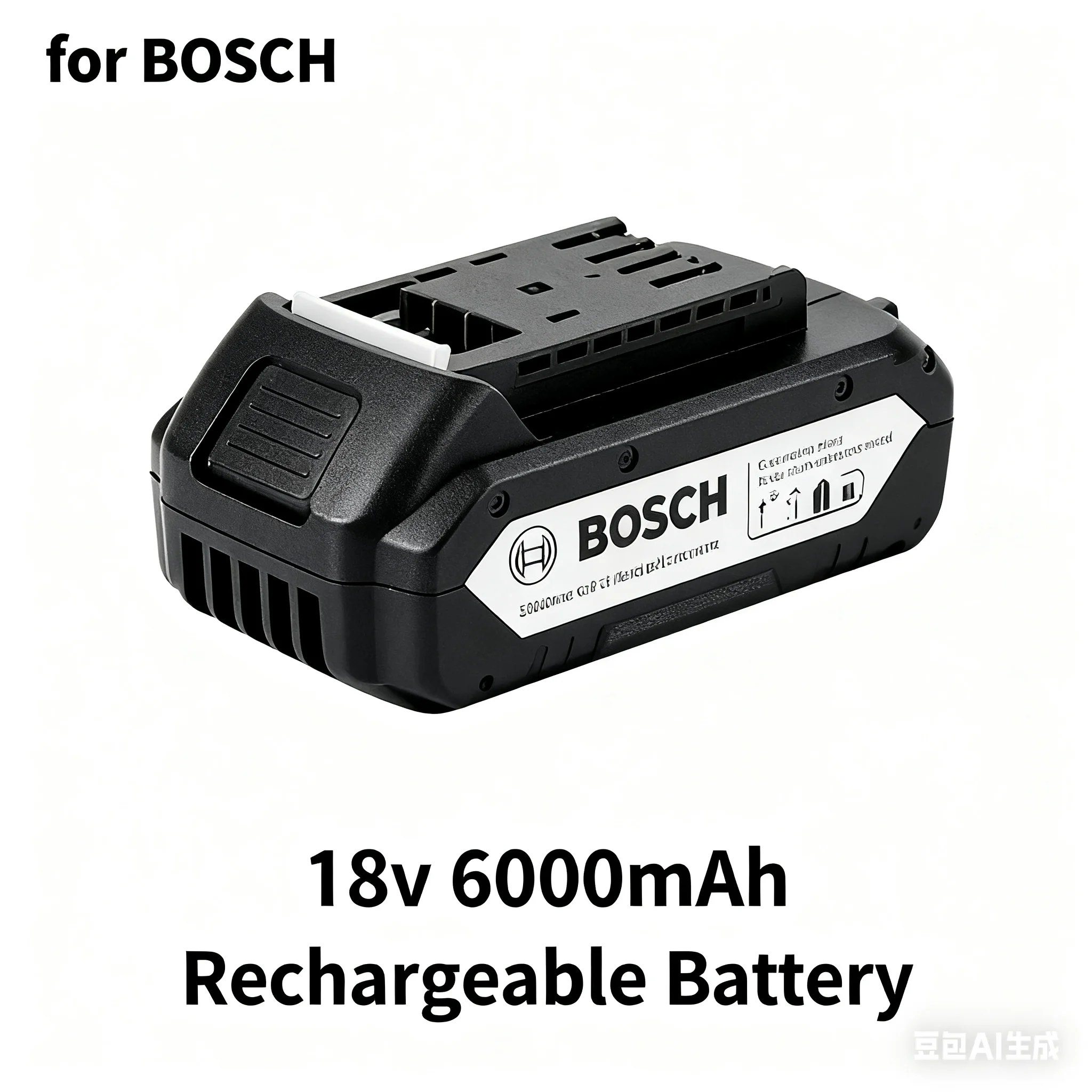 

18V 6.0Ah Rechargeable Lithium-ion Battery for Bosch BAT618 BAT618G BAT614 for Electric Drill with Charger ✅