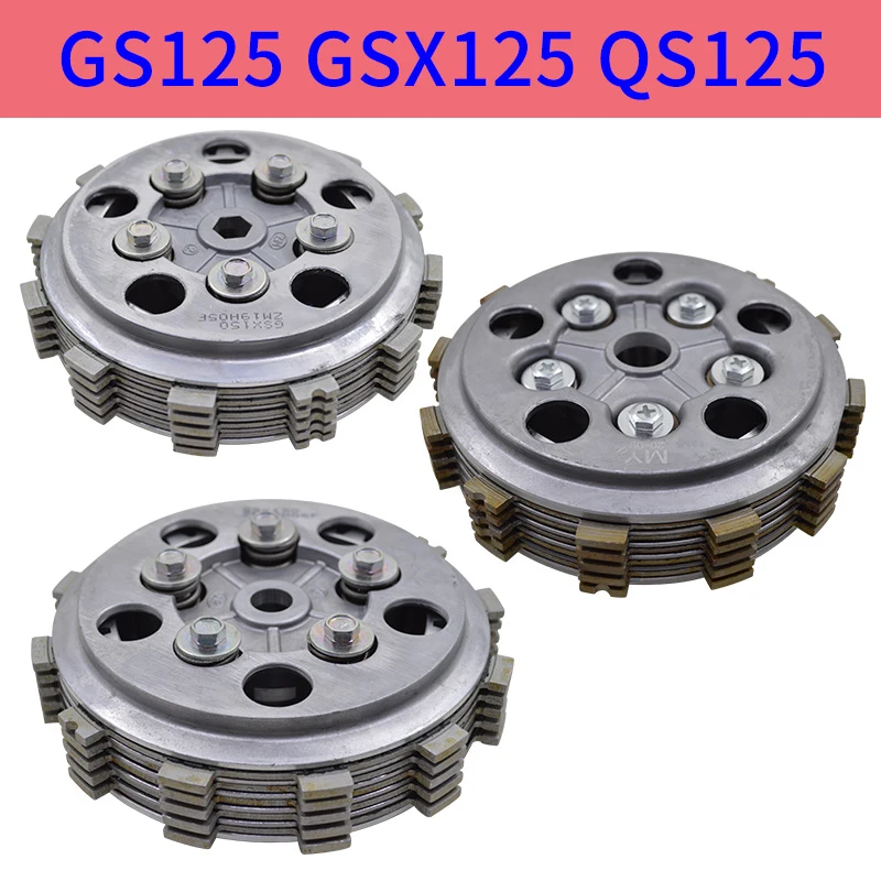 

Motorcycle Clutch Center Set For Haojue Suzuki Qingqi GSX125 GSX150 HJ125K GN125 GZ125 GS125 Engine Transmission Clutch Gear